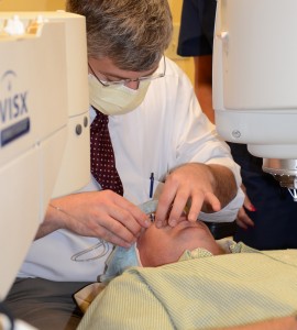 Man getting lasik eye surgery near Bedford County, VA